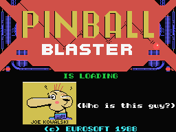 Pinball Blaster Title Screen